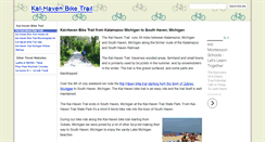 Desktop Screenshot of kalhavenbiketrail.com